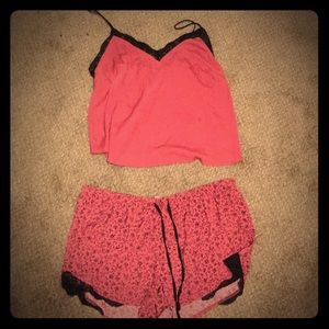 Silky pajama set xl lingerie